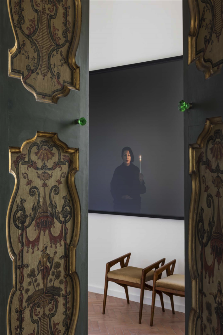 marina abramovic at palazzo luce