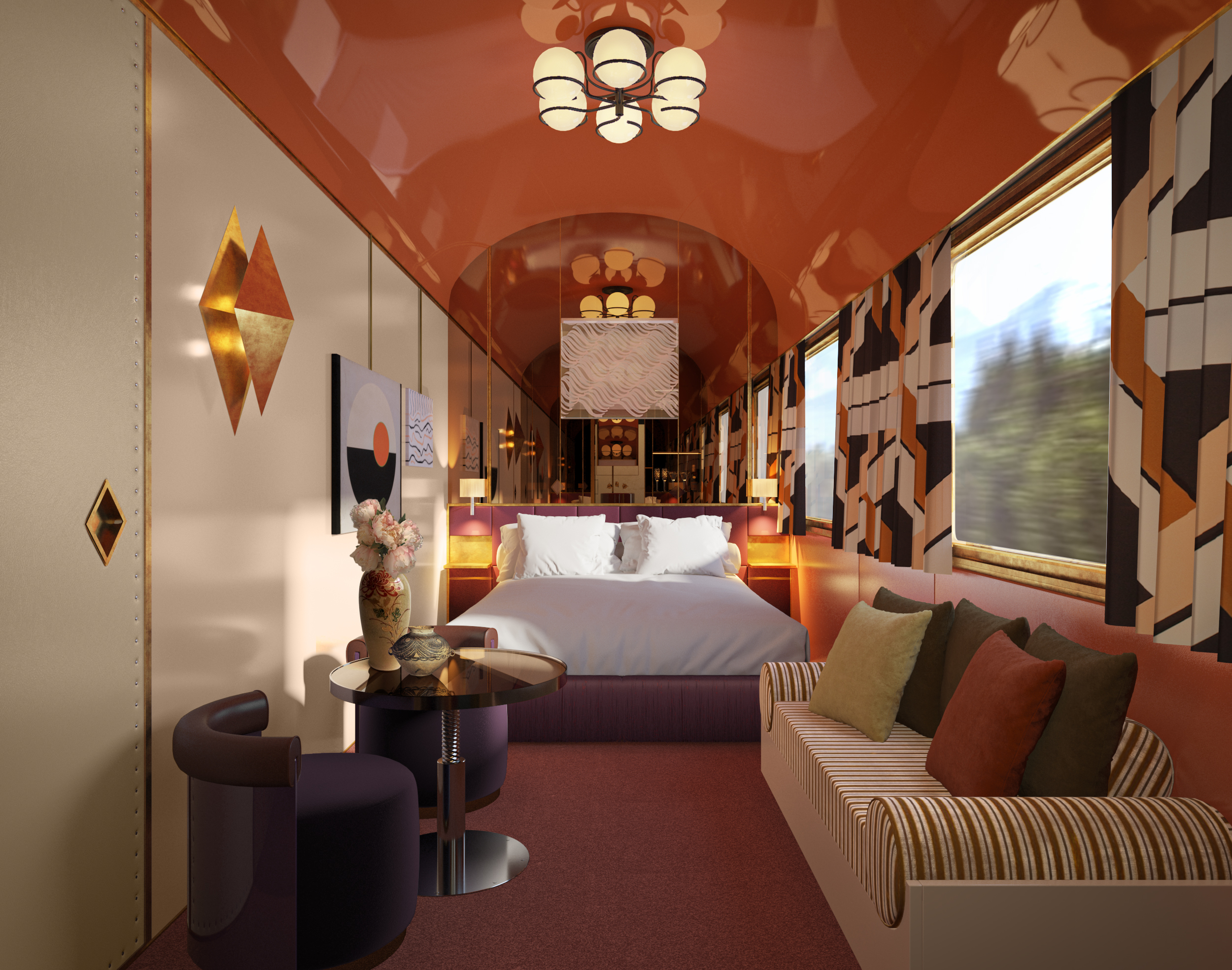 Suite at Orient Express La Dolce Vita