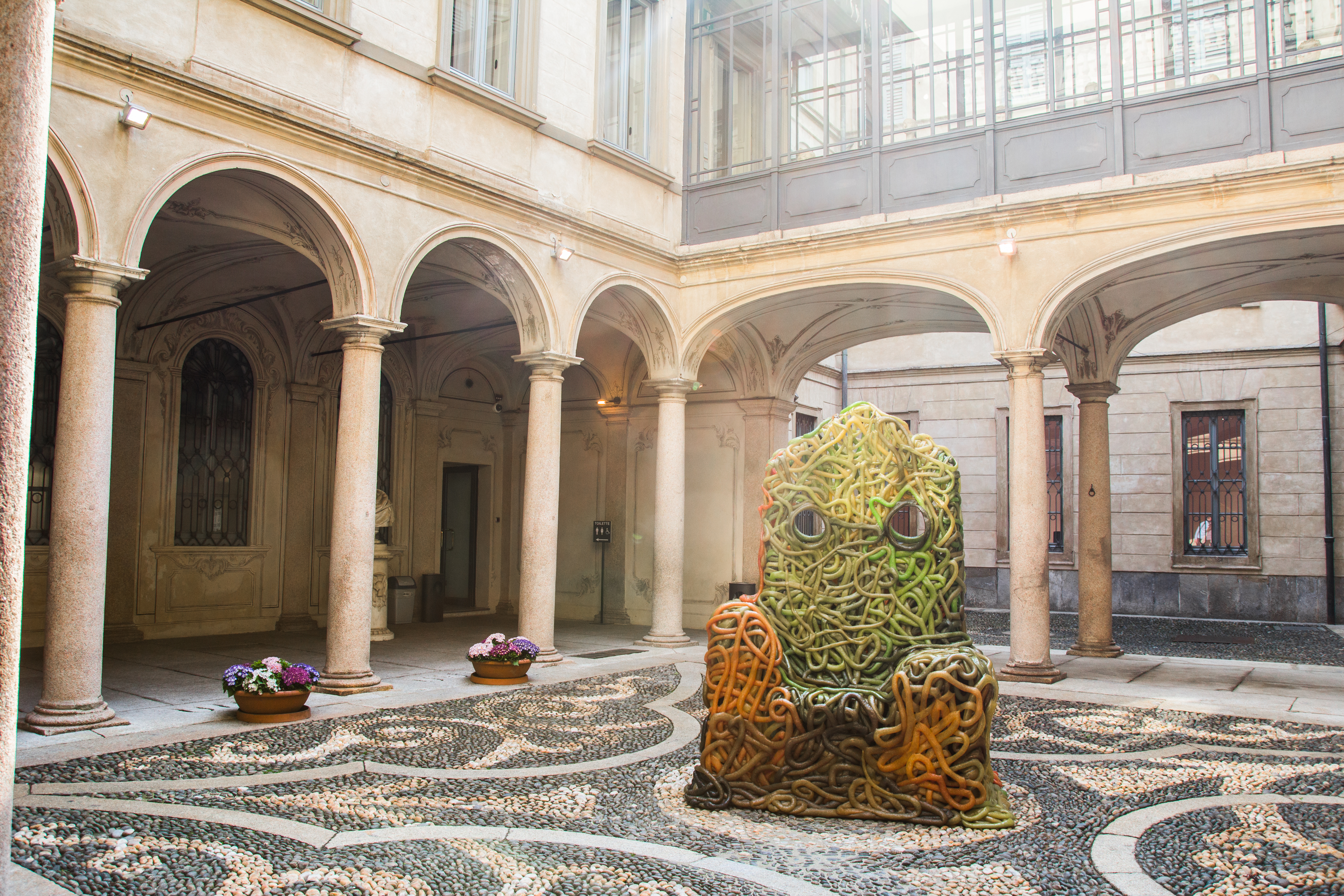 Palazzo Morando courtyard, Milan