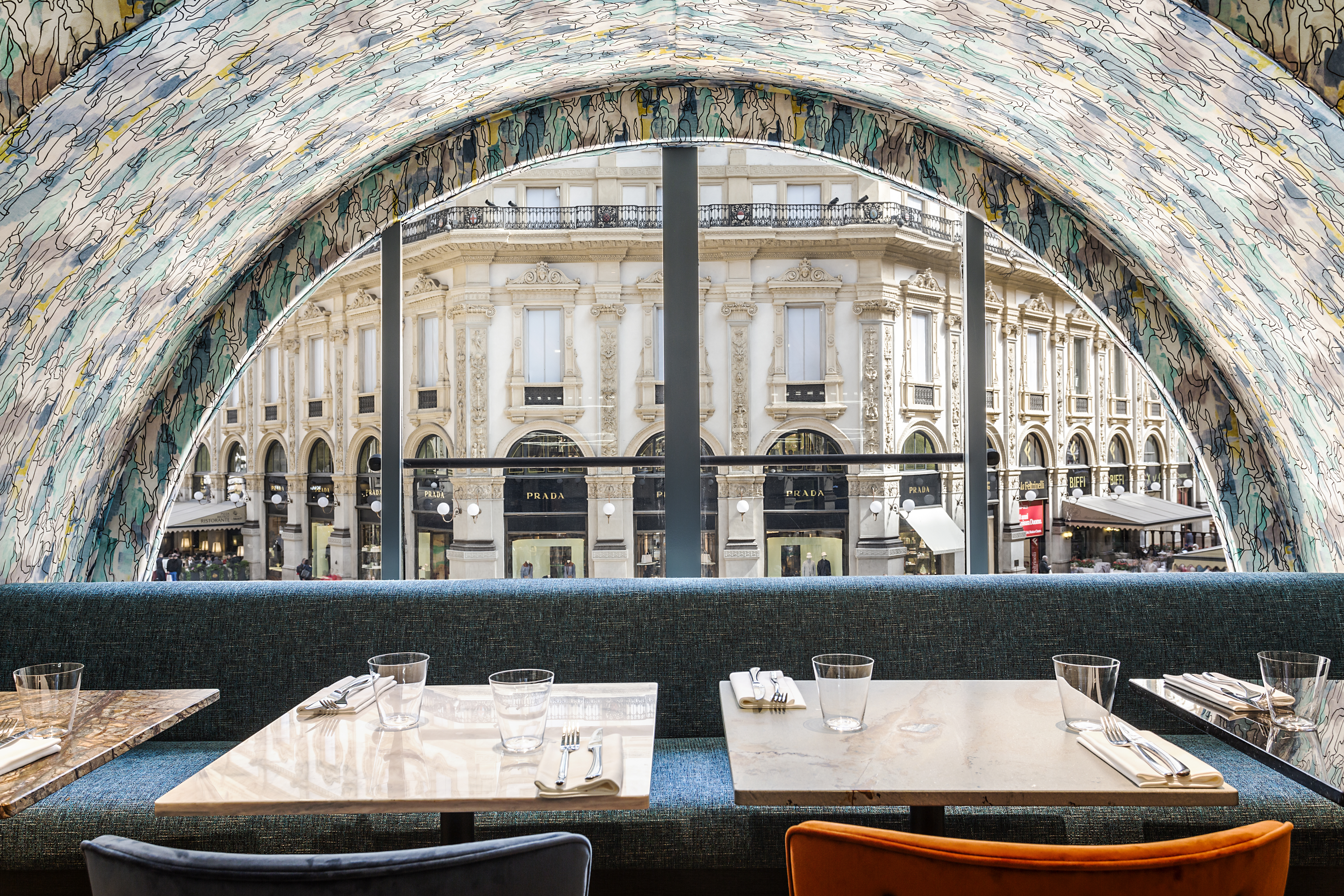 Pellico Otto Restaurant at Galleria Vik Milano