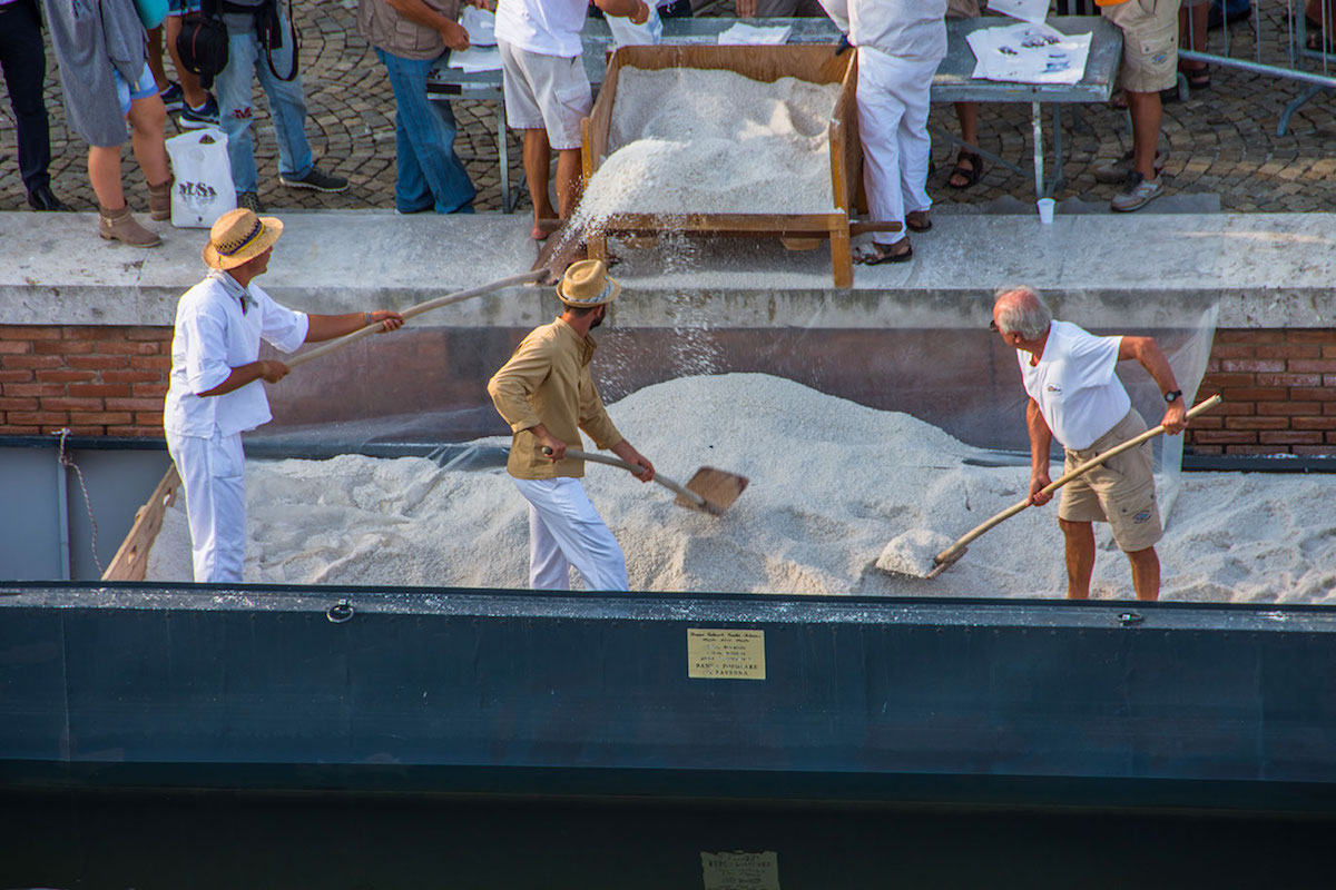 Salt Festival salt storage