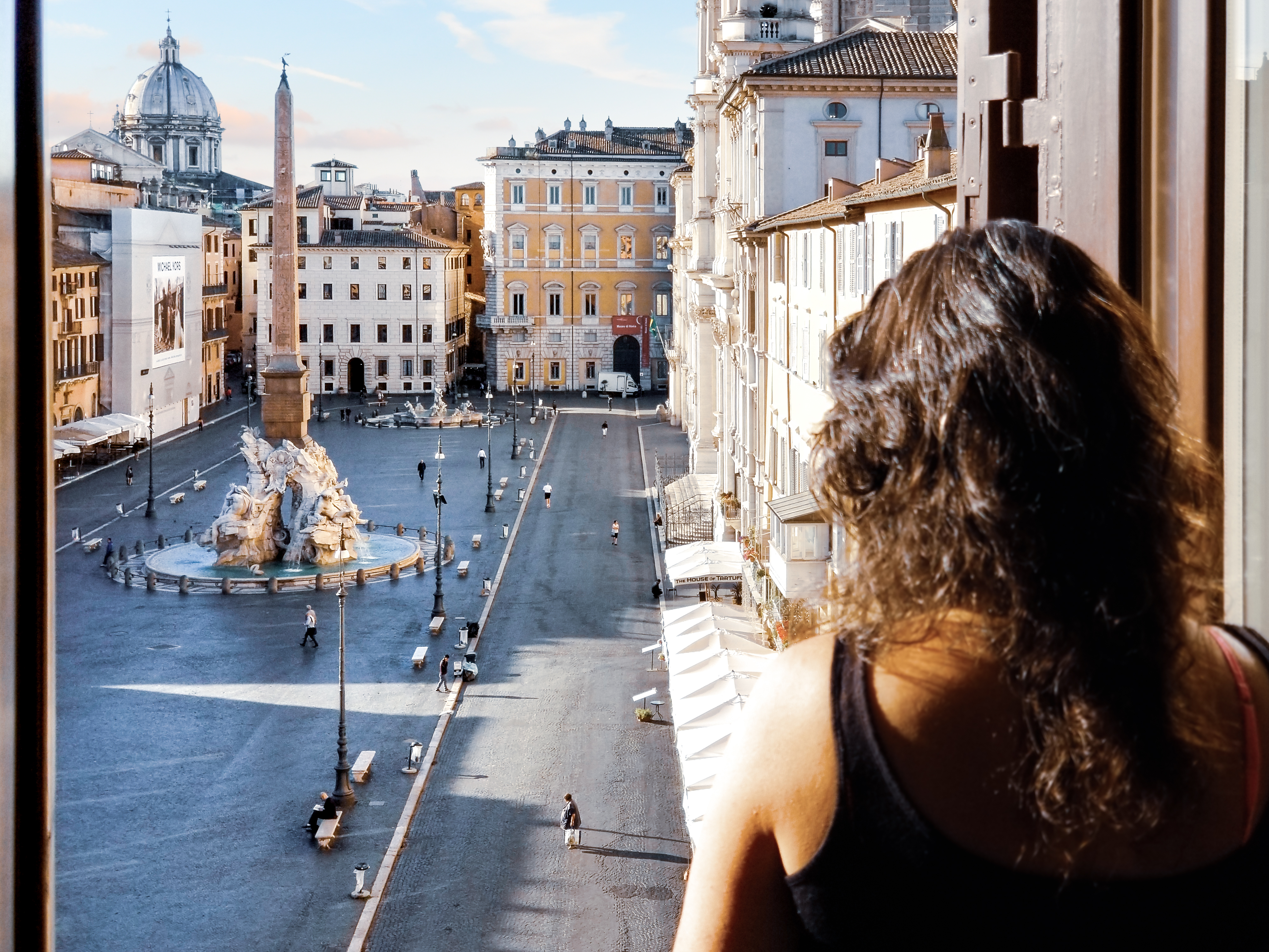 An early morning look onto Piazza Navona, Rome, before the crowds arrive / Photo: Kirk Fisher via Shutterstock