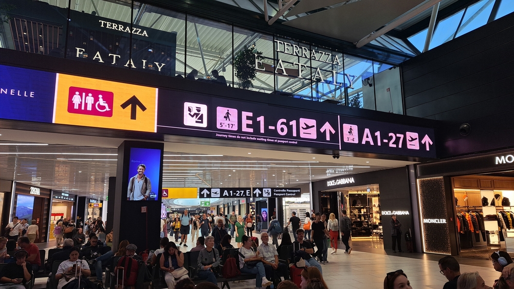 Rome's Fiumicino