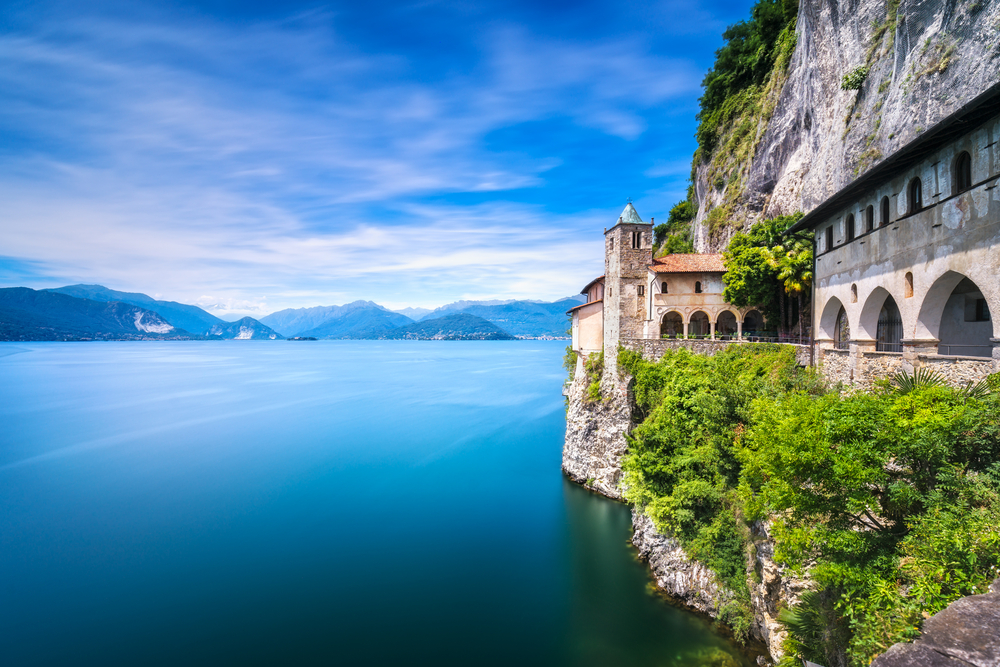Santa Caterina del Sasso Lake Maggiore, Italy