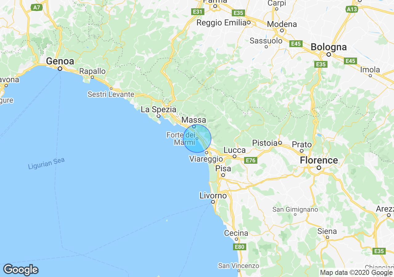 Forte Dei Marmi Italy Map - United States Map