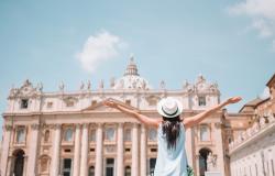 girl in Vatican