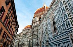The side of Florence's Duomo 