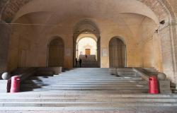 Entrance of Parma National Gallery