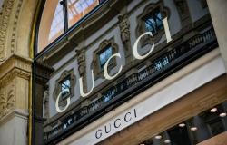 Gucci shop window in Milan
