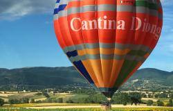 Hot air balloon ride at Assisi, Umbria 8