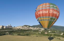Hot air balloon ride at Assisi, Umbria 4