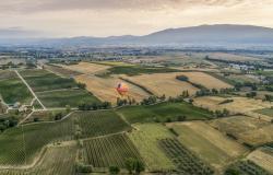 Hot air balloon ride at Assisi, Umbria 6