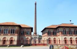 Factory in industrial town near Bergamo