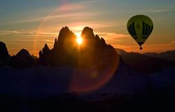 Dolomiti Hot Air Balloon Festival in Dobbiaco