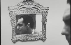 Italo Calvino in a mirror