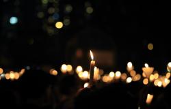 candlelit vigil