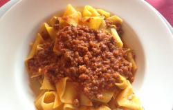 pappardelle with ragu