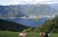 wonderful views en route to Monte San Primo (Lago di Como)