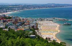 Riviera Romagnola as seen from Gabicce Monte