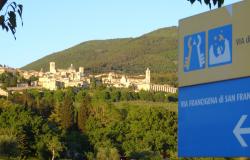 Via Francigena di San Francesco sign