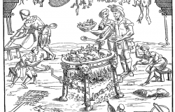 Depiction of an Italian Kitchen in the Renaissance