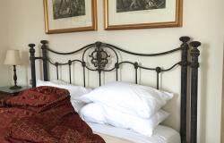 Detail of beds and linens