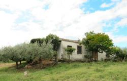 Detached, two bedroom, house with 6000sqm of land, sea views 1km from the town center. 12