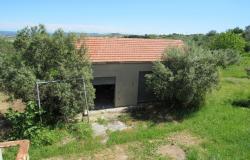 Picturesque, 3 bedroom, detached, habitable cottage and barn with 3000sqm of flat land with orchard and sea views. 12