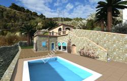L1196 Plot of land with approved project for sale in Bordighera. 5