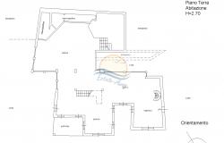 L1117 Ligurian style villa with swimming pool and sea view for sale in Bordighera. 18