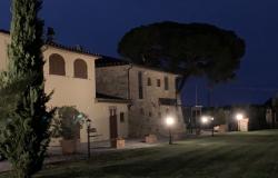 Villa Manciano at night