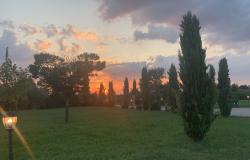 Sunset at Manciano