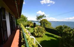 View of lake from balcony