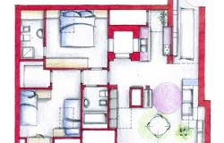 Luxury two-bedroom top floor apartment - ref 04b 5