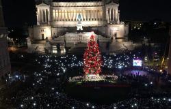 Christmas tree in Rome