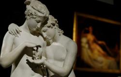 Canova's sculptural exhibition in Rome