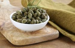 Sicilian capers from the island of Salina