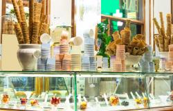 gelato shop in Italy