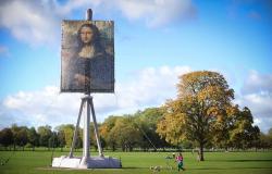 Mona Lisa installation