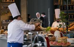 Stand at Settembre Gastronomico event in Parma