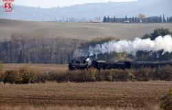 Vintage 1920s train Italy 