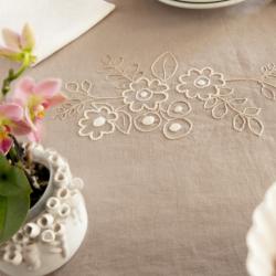 italian handcraft _hand embroidered kitchen linens