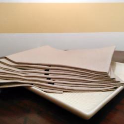 Sustainable cotton napkins _ Fabric napkins _ set of napkins _ custom napkins _ wedding napkins 