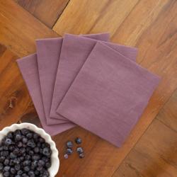 Cocktail napkins _ Linen napkins _ Indigo napkins _ Fabric napkins _ Custom napkins _ Personalised napkins