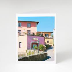 Greeting Card - Village of Greve in Chianti, Tuscany