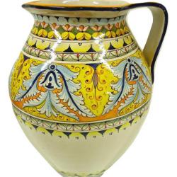 Bonechi Imports Tuscan Rampini Ceramics Large 1-Handled Decorative Orcio gallery