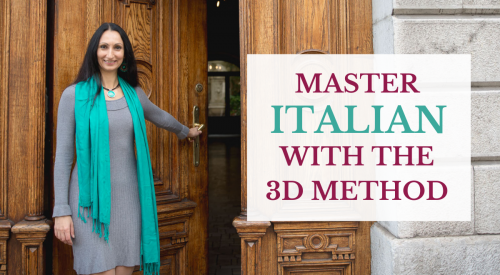 Master Italian with the 3D method