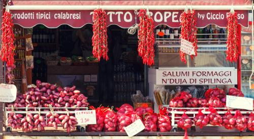 Typical products and foods from Calabria