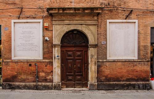 The synagogue of Ferrara