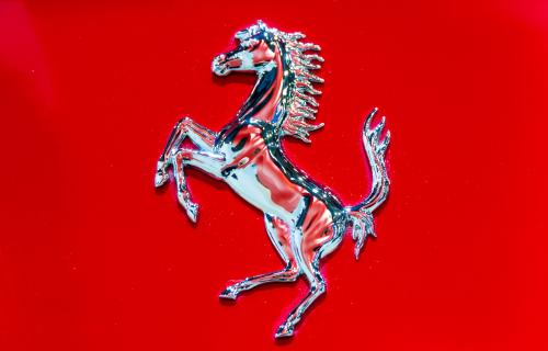 ferrari prancing horse logo